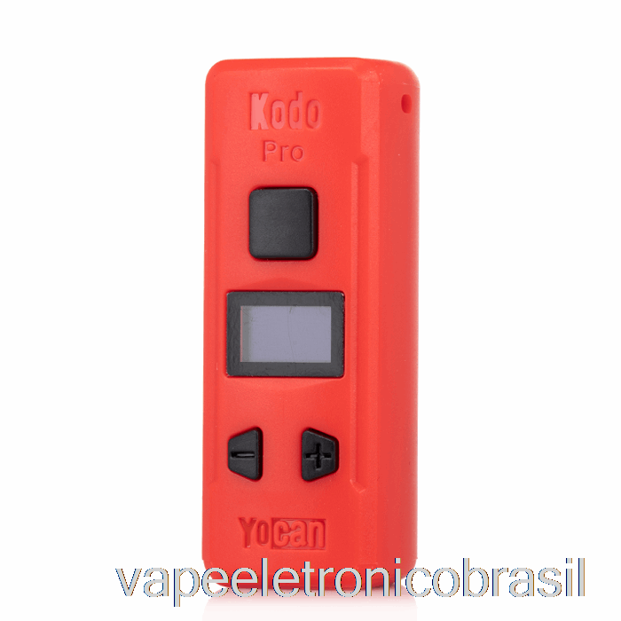 Vape Eletrônico Yocan Kodo Pro Vaporizador Vermelho